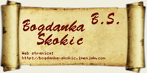 Bogdanka Skokić vizit kartica